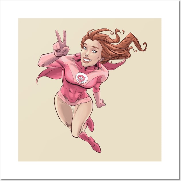 Atom Eve - Invincible Wall Art by markodjeska